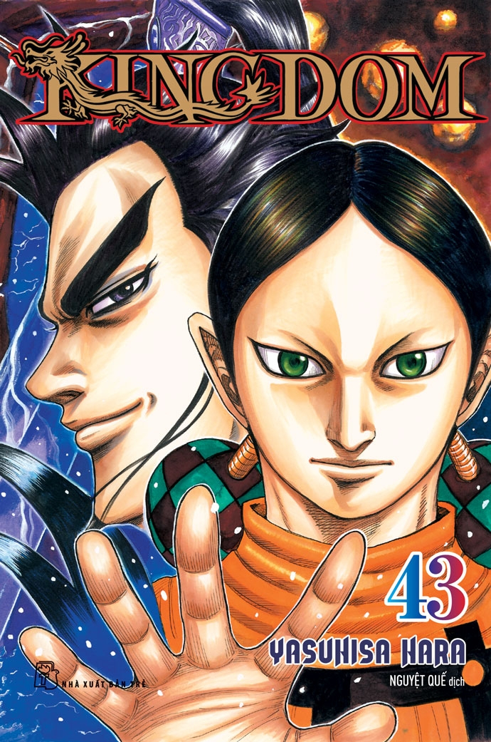 bộ kingdom - tập 43 - tặng kèm thẻ hình nhân vật