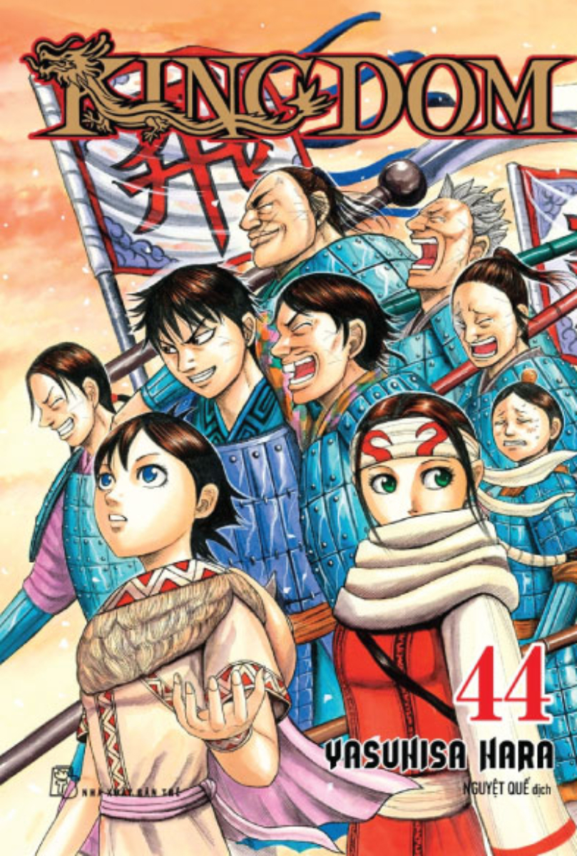 bộ kingdom - tập 44 - tặng kèm thẻ hình nhân vật