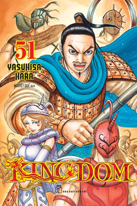 bộ kingdom - tập 51 - tặng kèm thẻ hình nhân vật