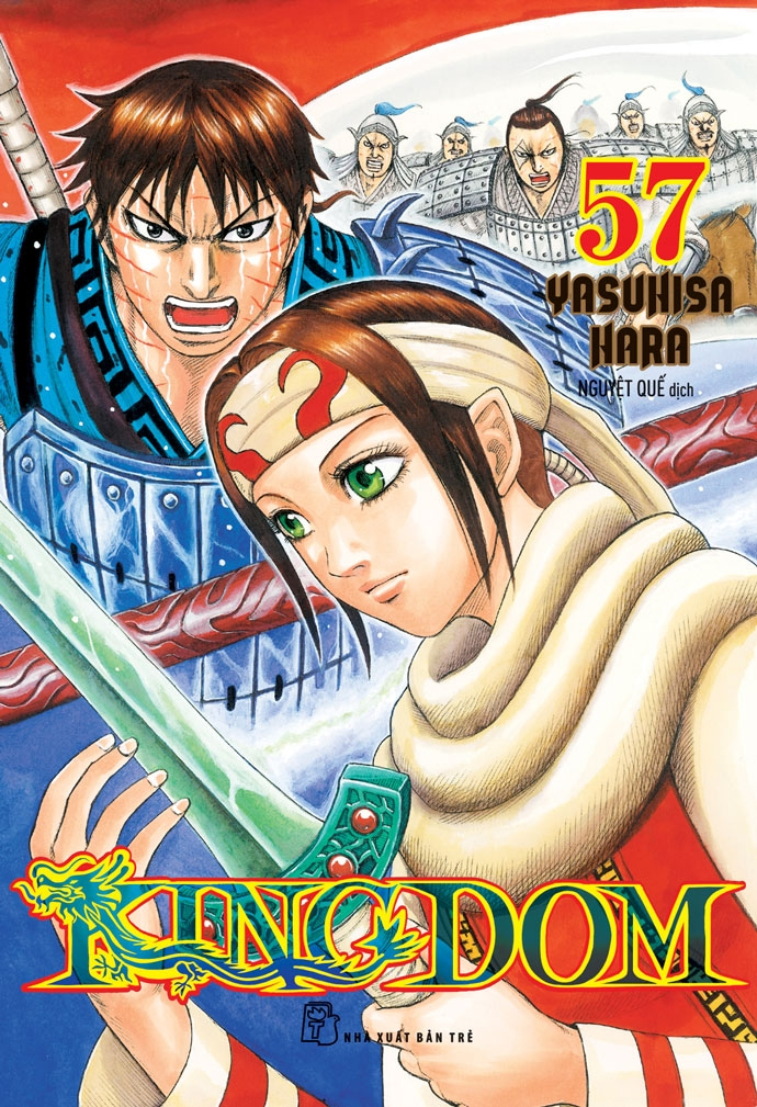 bộ kingdom - tập 57 - tặng kèm thẻ hình nhân vật