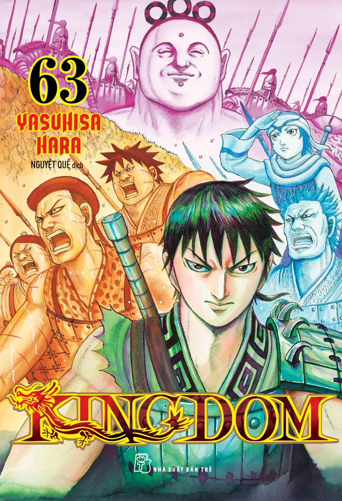 bộ kingdom - tập 63 - tặng kèm thẻ hình nhân vật