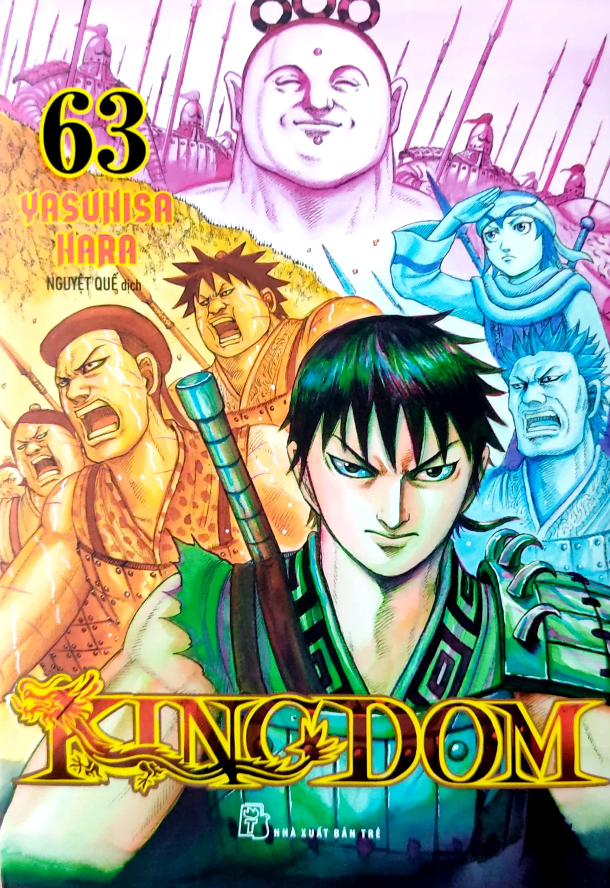 bộ kingdom - tập 63 - tặng kèm thẻ hình nhân vật