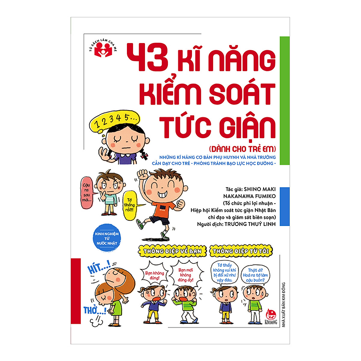 bộ kinh nghiệm từ nước nhật - 43 kĩ năng kiểm soát tức giận (dành cho trẻ em)
