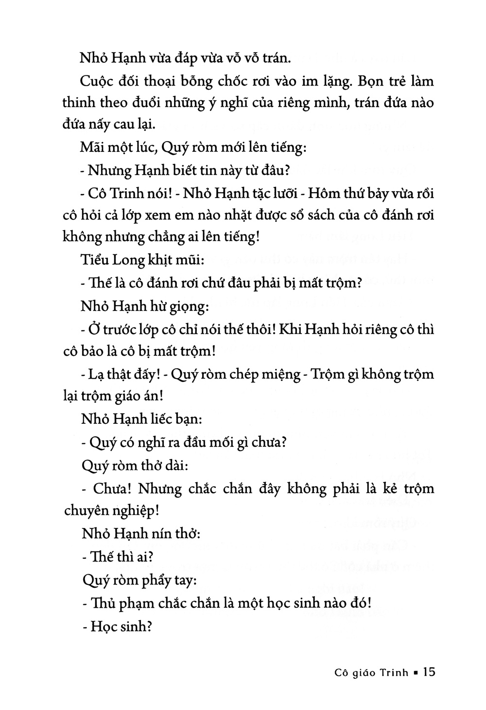 bộ kính vạn hoa - tập 4 - cô giáo trinh - theo dấu chim ưng - tiền chuộc (tái bản 2022)