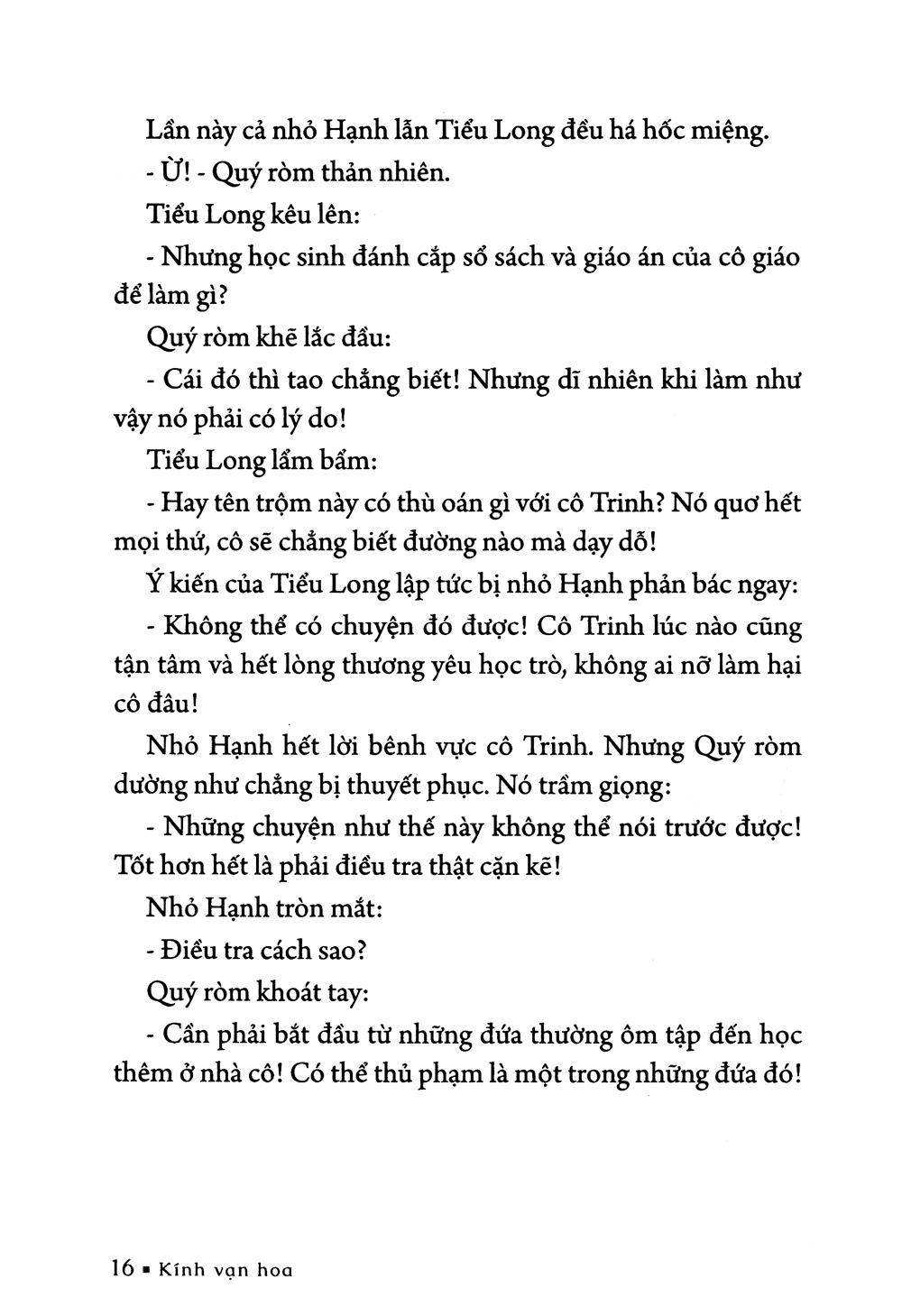 bộ kính vạn hoa - tập 4 - cô giáo trinh - theo dấu chim ưng - tiền chuộc (tái bản 2022)