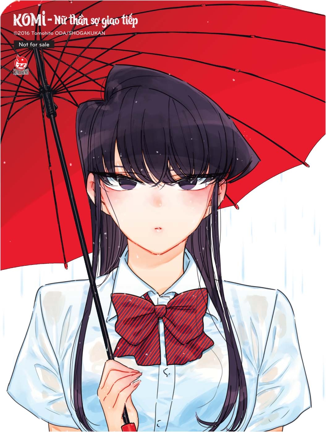 bộ komi - nữ thần sợ giao tiếp - tập 10 - tặng kèm pvc card