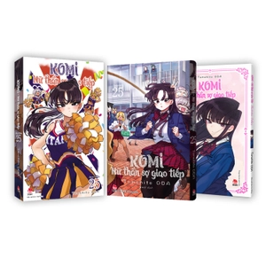 bộ komi - nữ thần sợ giao tiếp - tập 25 - bản đặc biệt - tặng kèm box + illustration gallery
