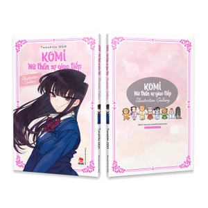 bộ komi - nữ thần sợ giao tiếp - tập 25 - bản đặc biệt - tặng kèm box + illustration gallery