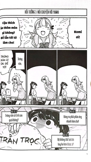 bộ komi - nữ thần sợ giao tiếp - tập 3