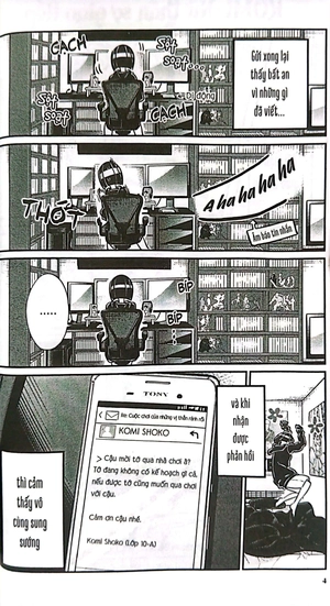 bộ komi - nữ thần sợ giao tiếp - tập 4