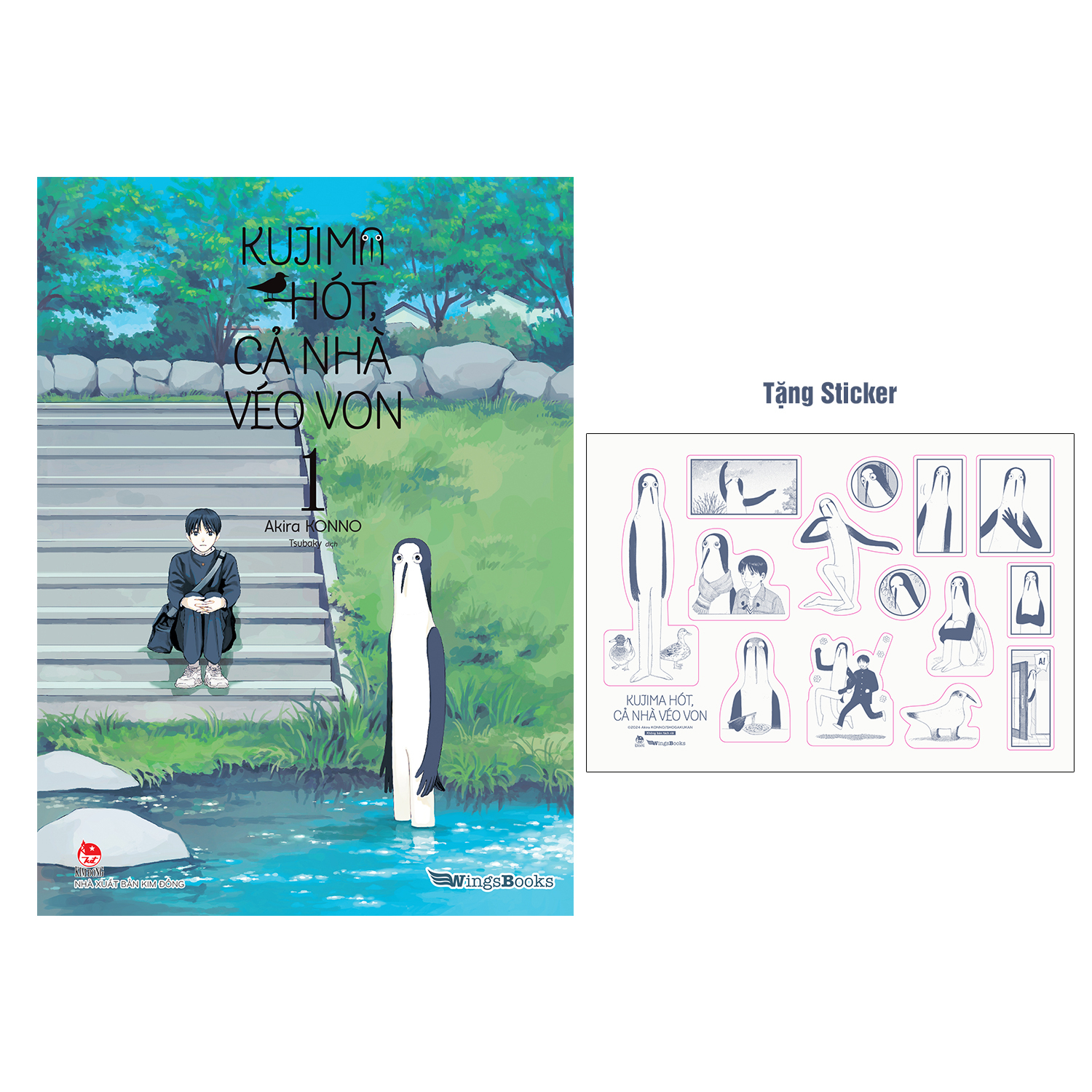 Bo
						
										
										Kujima Hot, Ca Nha Veo Von - Tap 1 - Tang Kem Sticker