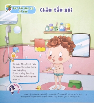 bộ kỹ năng cho trẻ từ 3 đến 6 tuổi - dạy con học lễ giáo - lớp chồi 1 (tái bản)