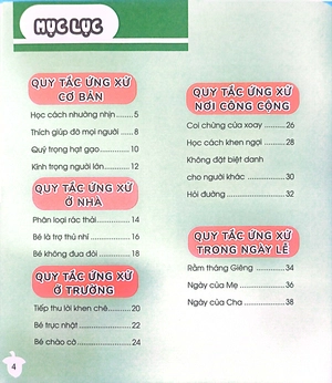 bộ kỹ năng cho trẻ từ 3 đến 6 tuổi - dạy con học lễ giáo - lớp lá 2 (tái bản)