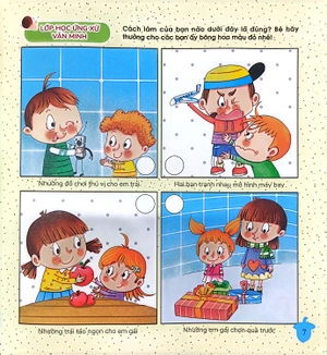 bộ kỹ năng cho trẻ từ 3 đến 6 tuổi - dạy con học lễ giáo - lớp lá 2 (tái bản)