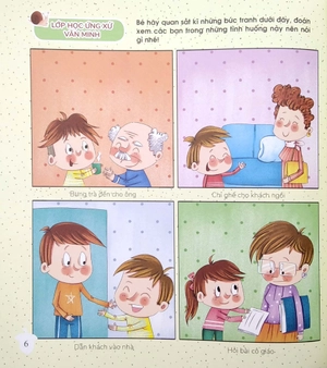 bộ kỹ năng cho trẻ từ 3 đến 6 tuổi - dạy con học lễ giáo - lớp mầm 1 (tái bản)