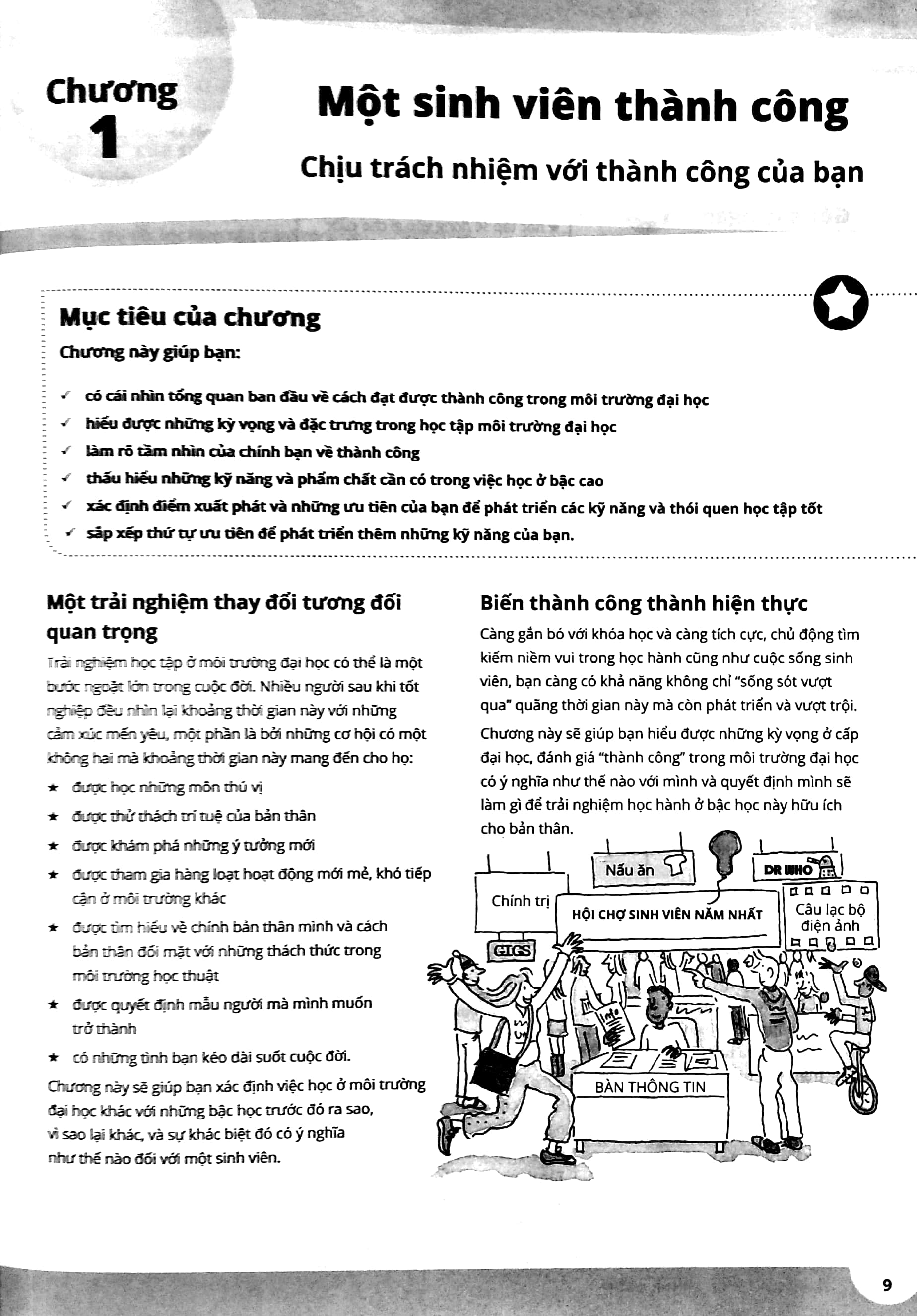 bộ kỹ năng học tập thành công ở bậc cao đẳng, đại học 1: quản lý bản thân tối ưu