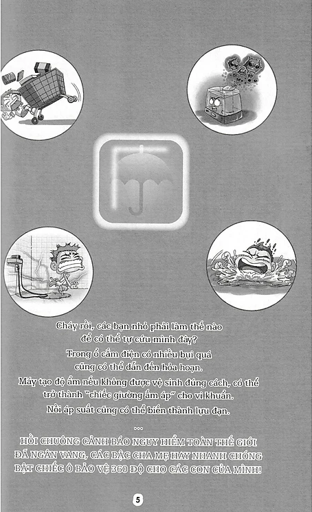 bộ kỹ năng sinh tồn cho trẻ - tập 3: trong nhà chưa chắc đã an toàn đâu nhé (tái bản)