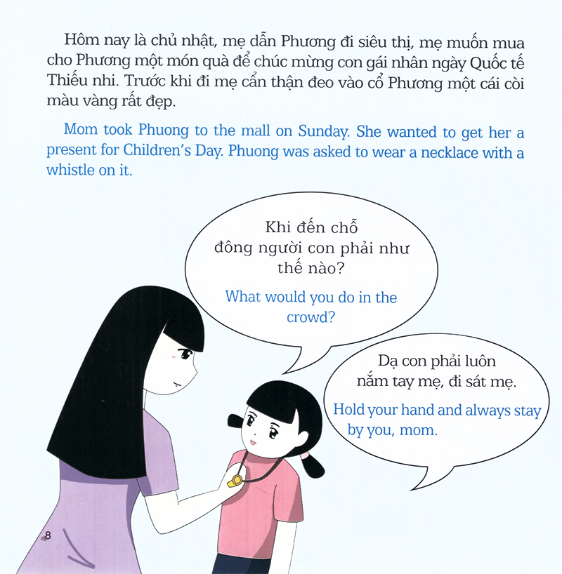 bộ kỹ năng thoát hiểm cho bé yêu - tập 4 - thoát hiểm khi bị lạc bị chó tấn công - escapting from getting lost, dog's attack (tái bản 2019)