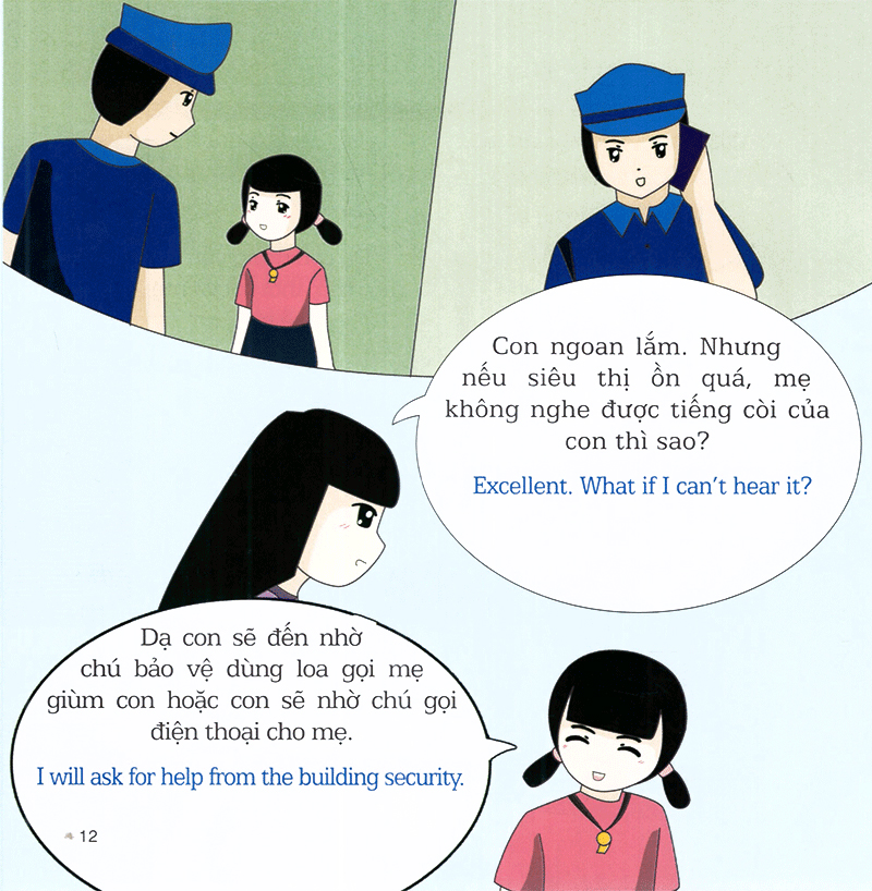 bộ kỹ năng thoát hiểm cho bé yêu - tập 4 - thoát hiểm khi bị lạc bị chó tấn công - escapting from getting lost, dog's attack (tái bản 2019)