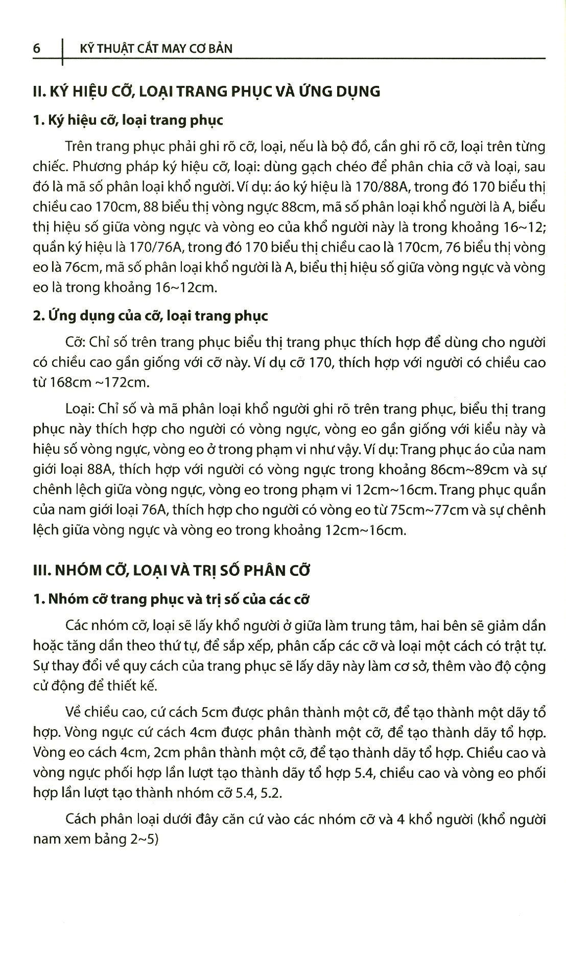 bộ kỹ thuật cắt may cơ bản - tập 2