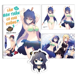 bộ làm bạn thân có khó không - tập 3 - tặng kèm bookmark + postcard gập 2 mặt (10x15cm)