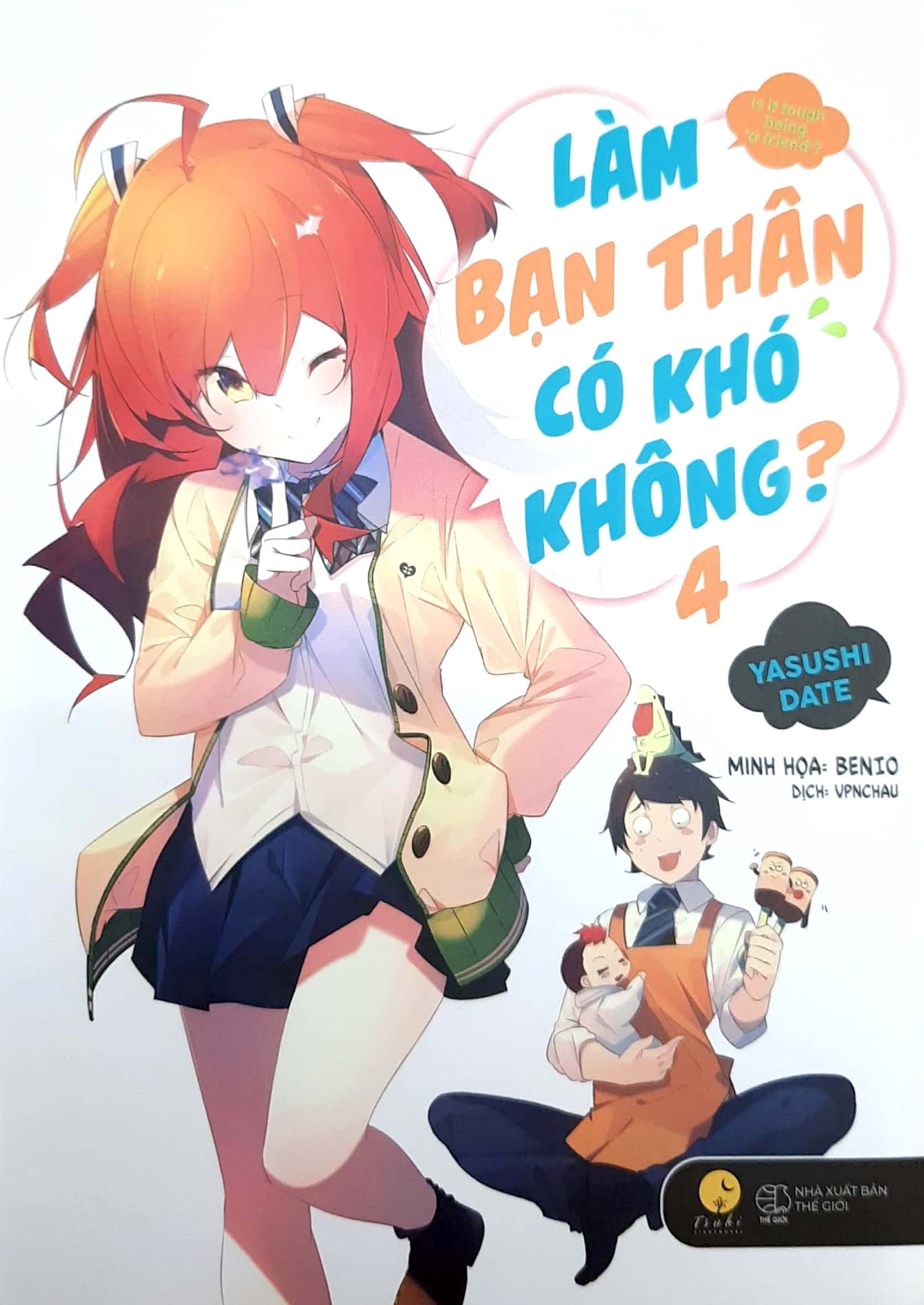 bộ làm bạn thân có khó không - tập 4 - tặng kèm bookmark