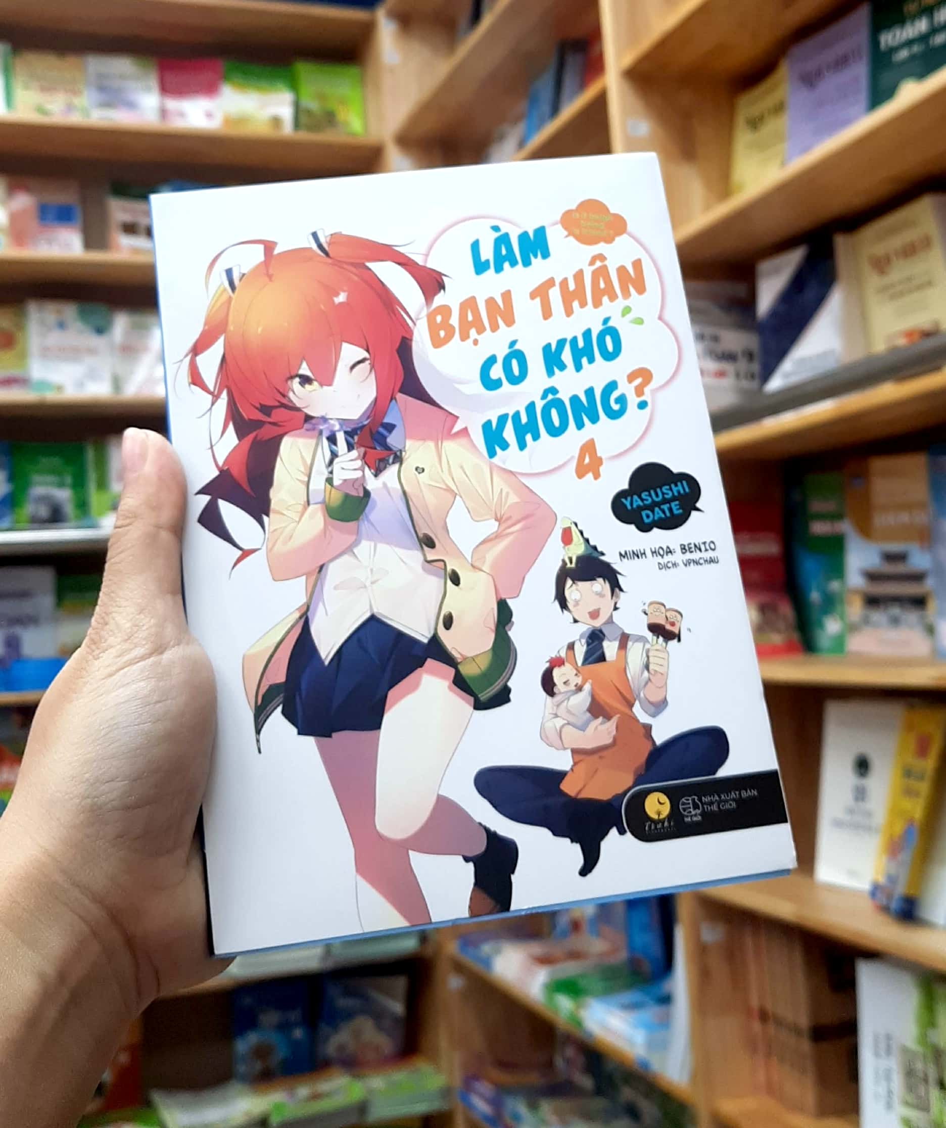 bộ làm bạn thân có khó không - tập 4 - tặng kèm bookmark