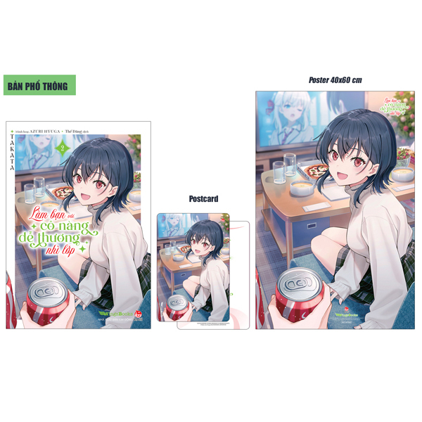 Bo
						
										
										Lam Ban Voi Co Nang De Thuong Nhi Lop - Tap 2 - Tang Kem Postcard + Poster