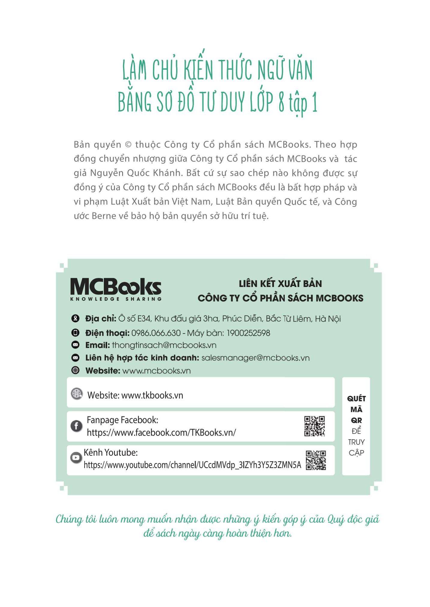 bộ làm chủ kiến thức ngữ văn bằng sơ đồ tư duy lớp 8 - tập 1 (theo chương trình của bộ sách kết nối tri thức với cuộc sống)