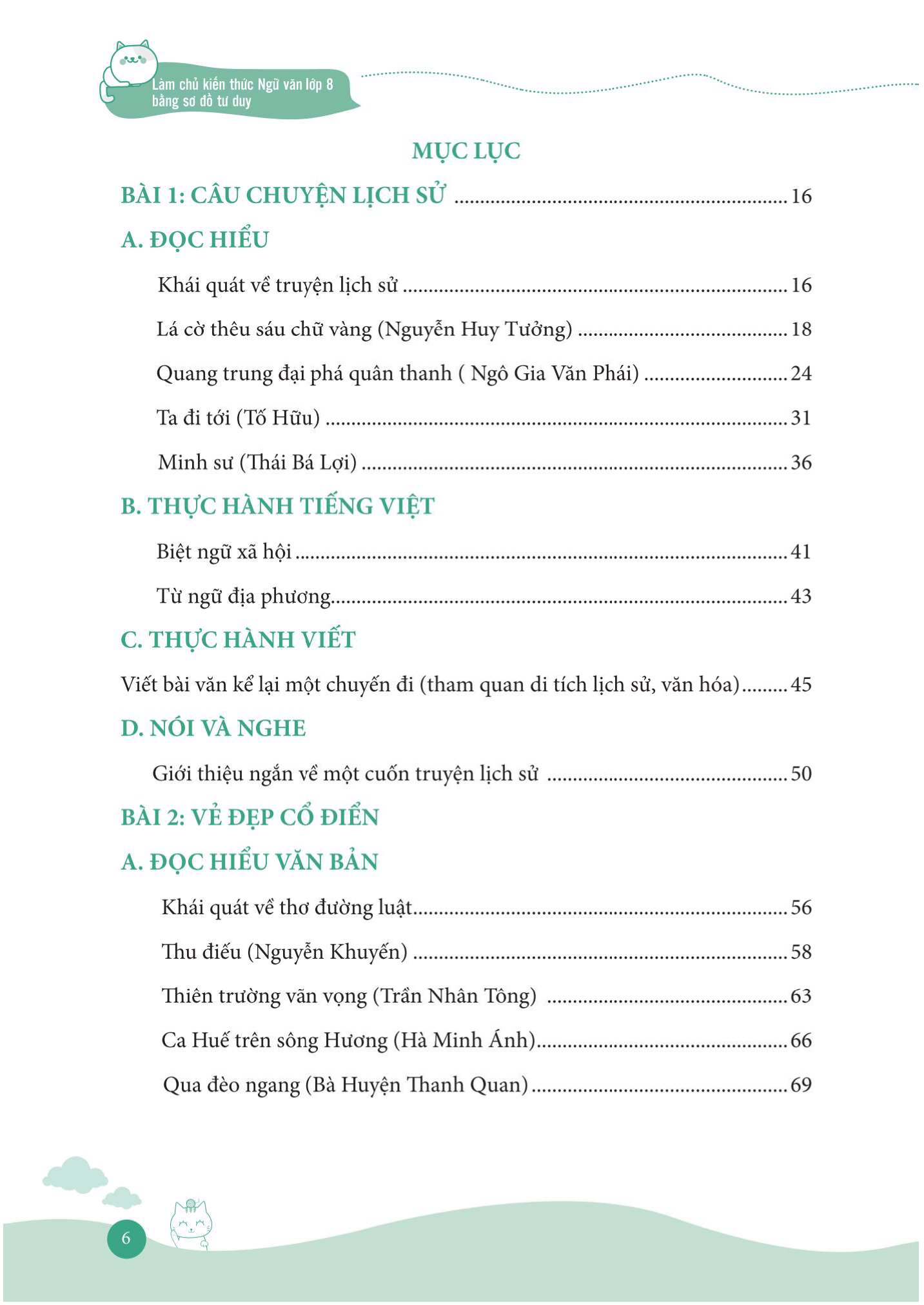 bộ làm chủ kiến thức ngữ văn bằng sơ đồ tư duy lớp 8 - tập 1 (theo chương trình của bộ sách kết nối tri thức với cuộc sống)