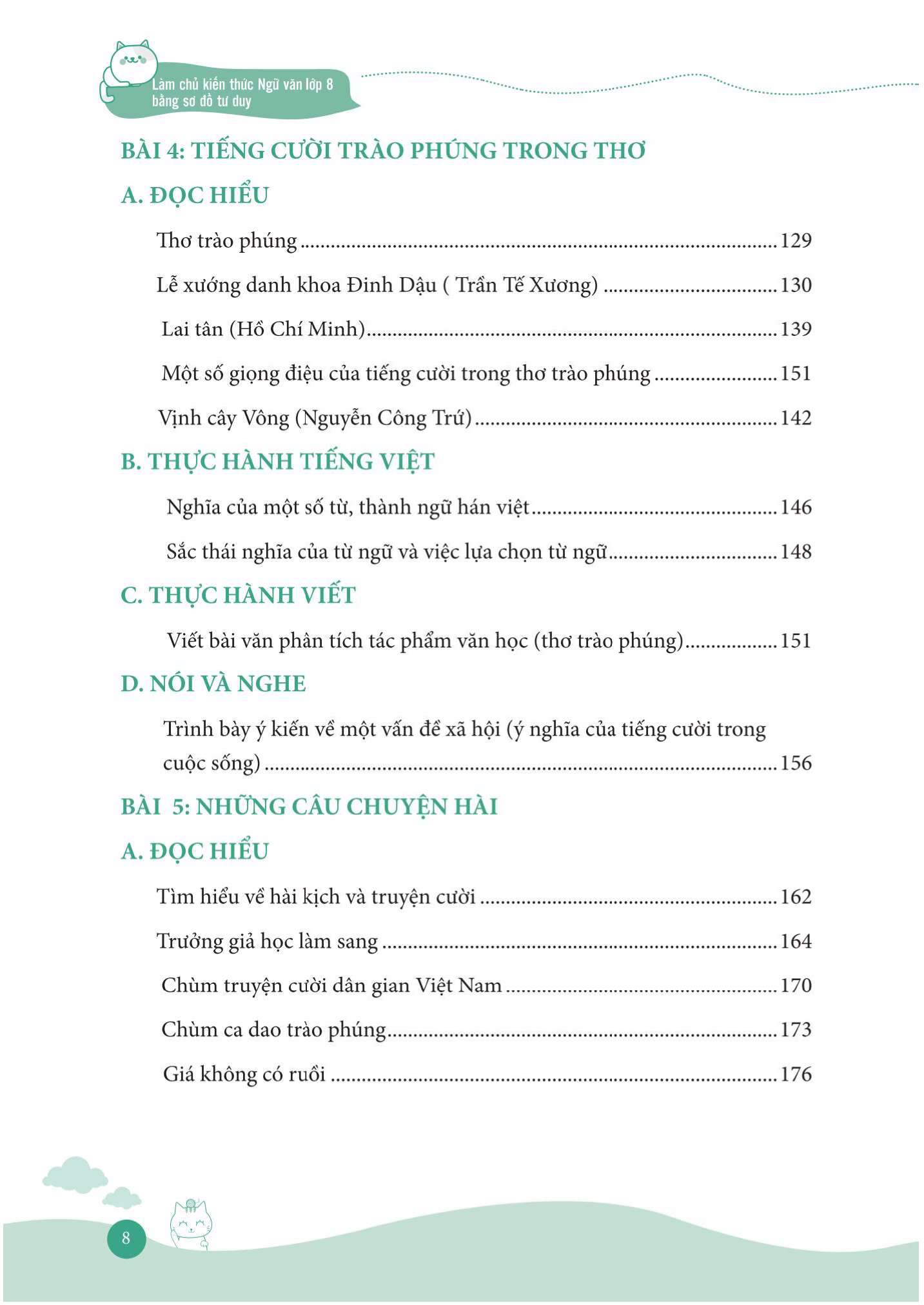 bộ làm chủ kiến thức ngữ văn bằng sơ đồ tư duy lớp 8 - tập 1 (theo chương trình của bộ sách kết nối tri thức với cuộc sống)