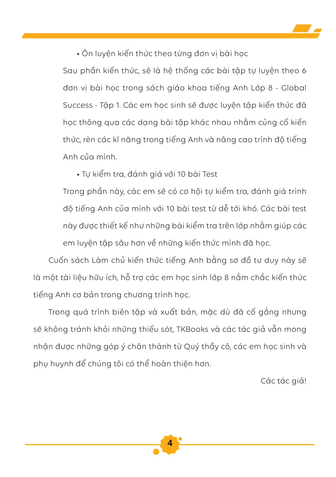 bộ làm chủ kiến thức tiếng anh bằng sơ đồ tư duy lớp 8 - tập 1