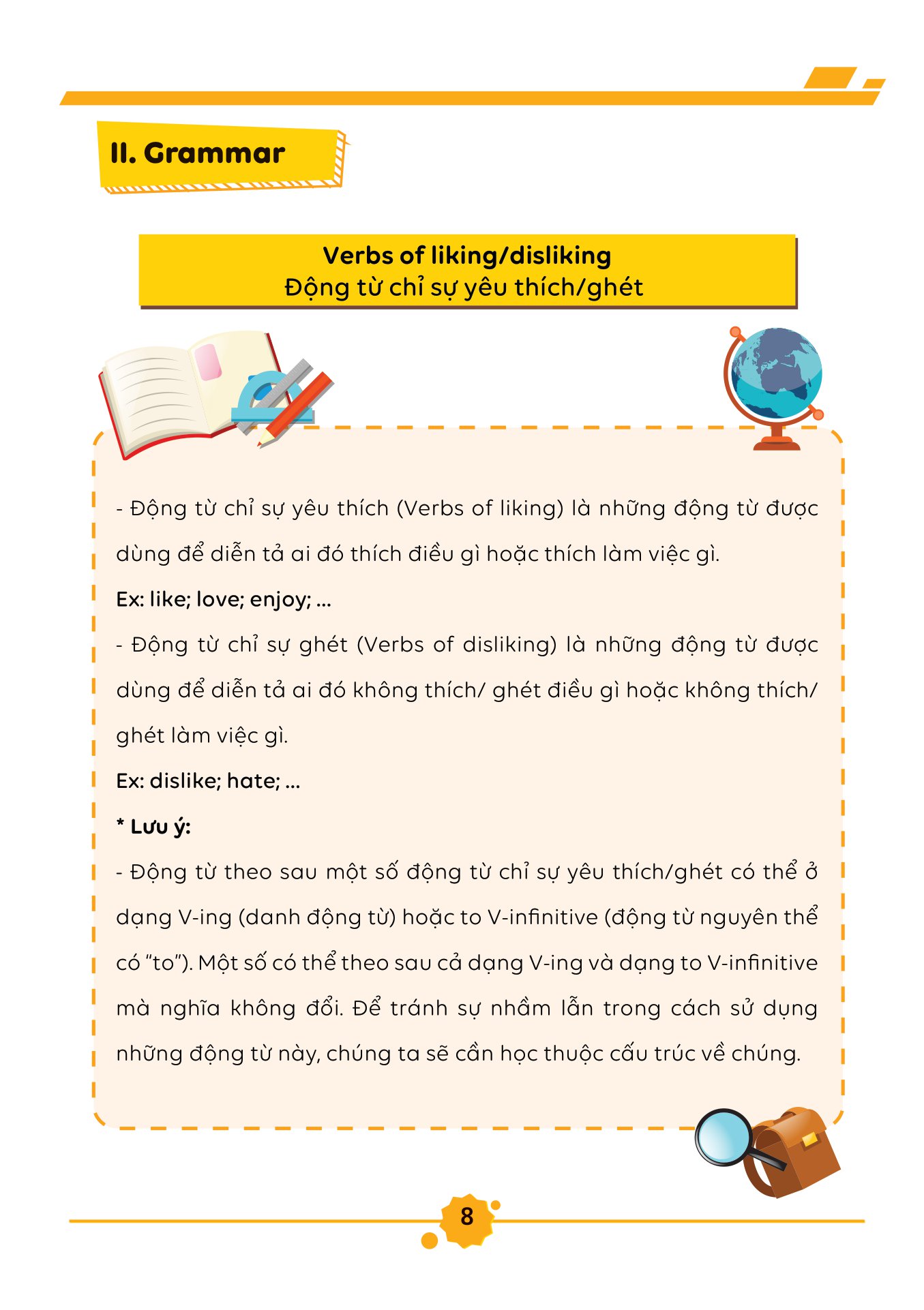 bộ làm chủ kiến thức tiếng anh bằng sơ đồ tư duy lớp 8 - tập 1