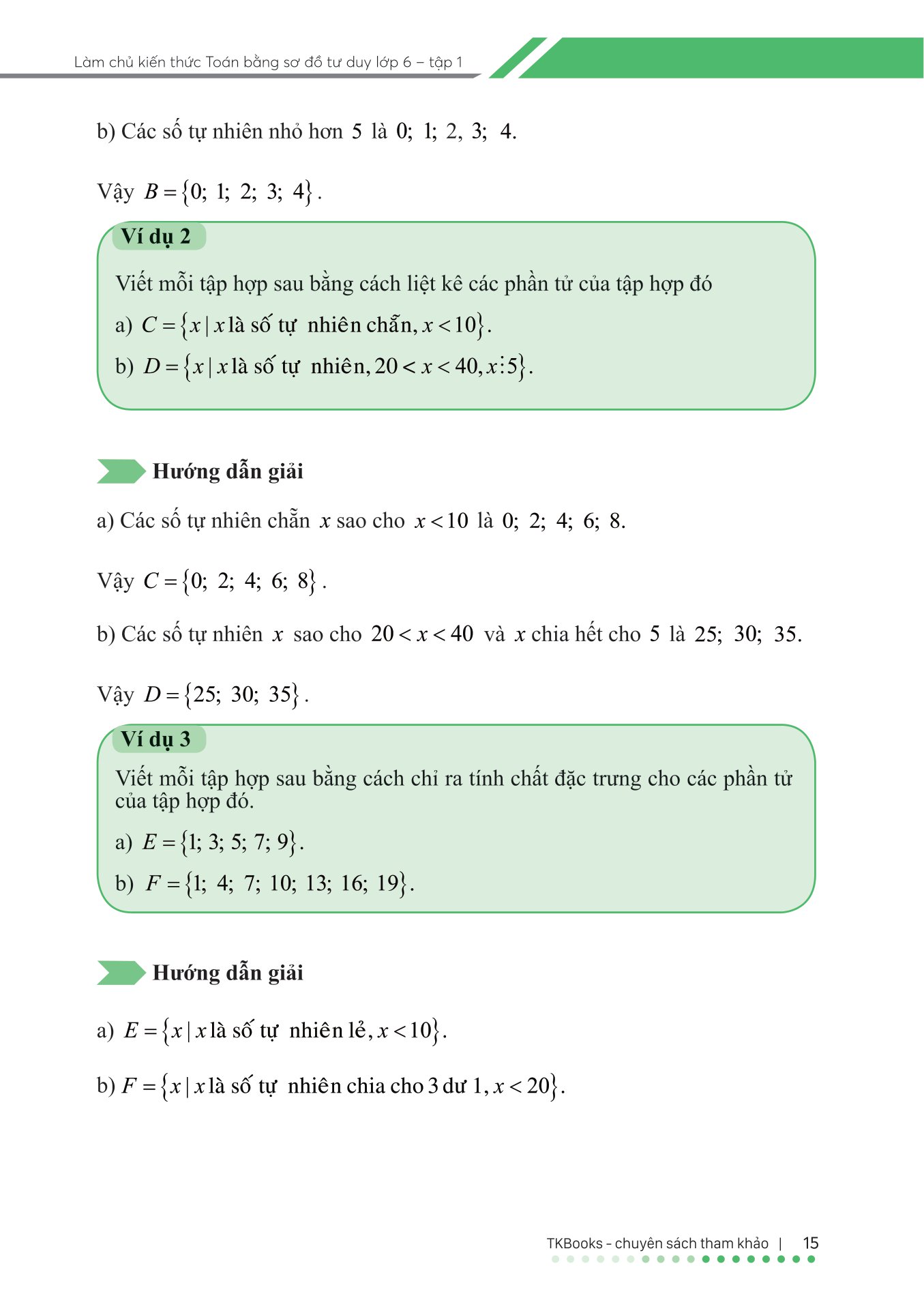 bộ làm chủ kiến thức toán bằng sơ đồ tư duy lớp 6 - tập 1