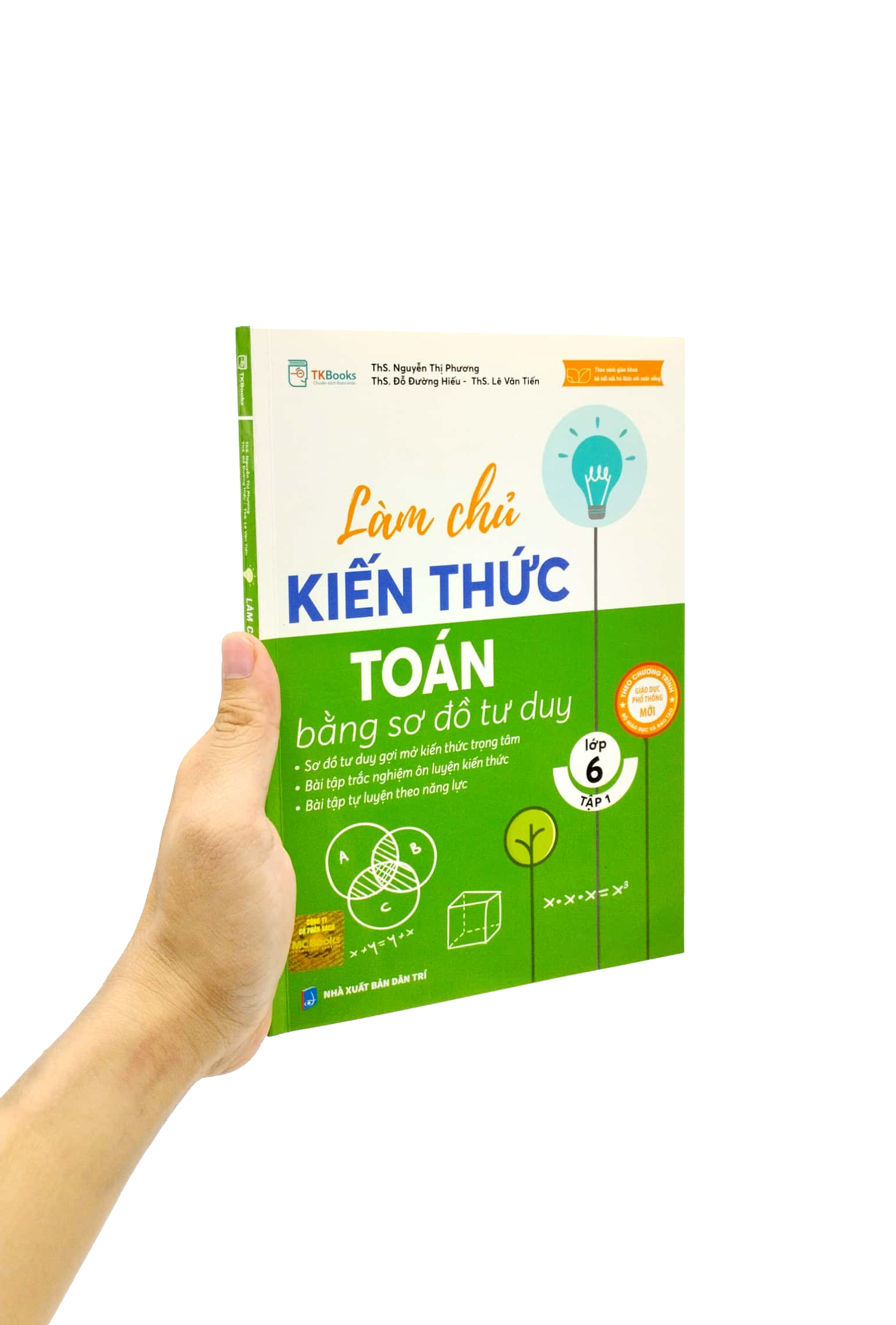 bộ làm chủ kiến thức toán bằng sơ đồ tư duy lớp 6 - tập 1