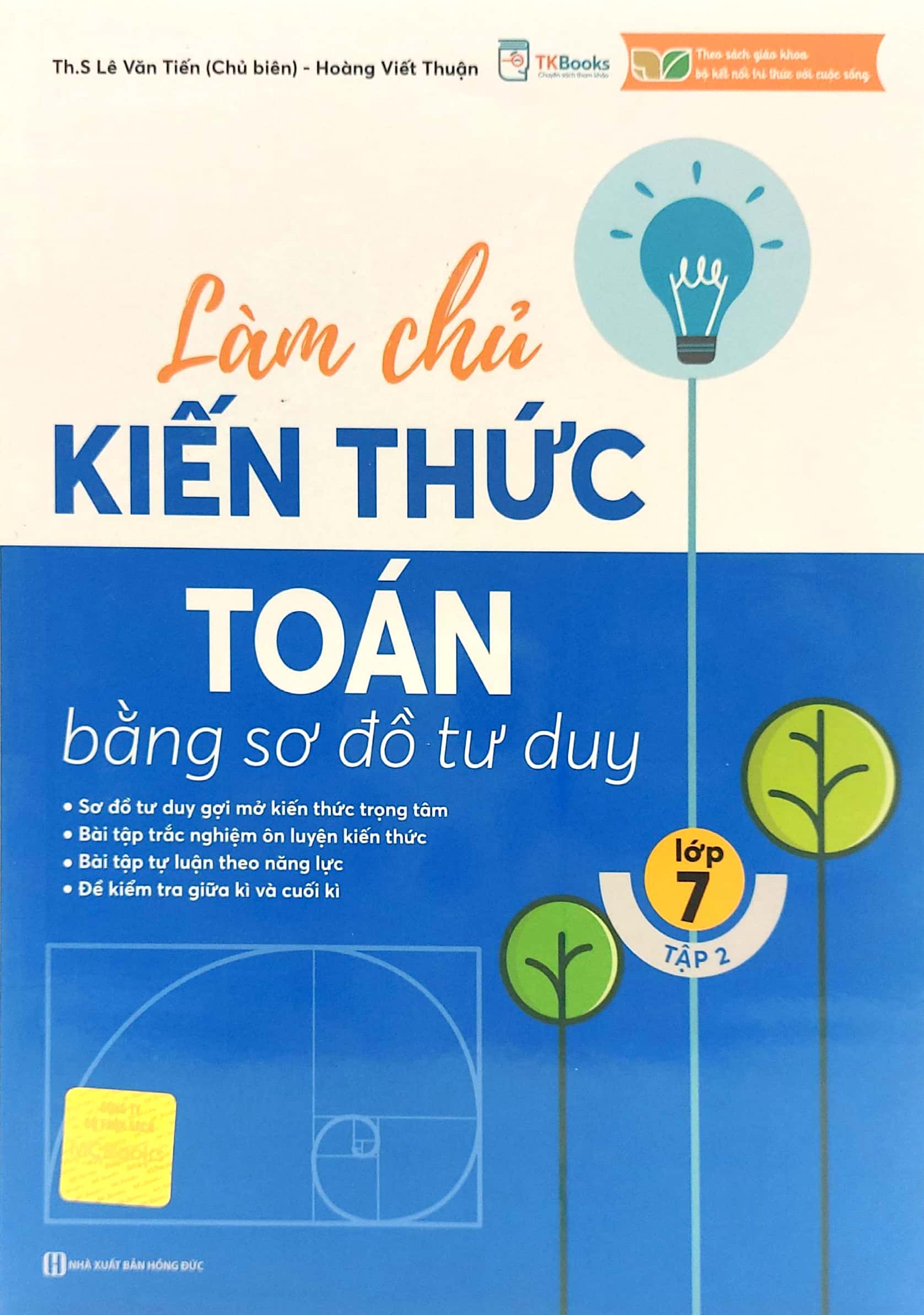 bộ làm chủ kiến thức toán bằng sơ đồ tư duy lớp 7 - tập 2