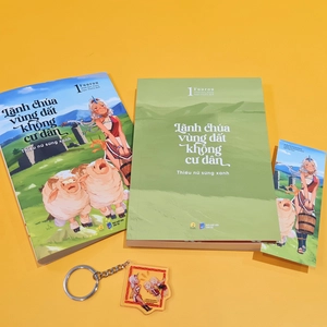 bộ lãnh chúa vùng đất không cư dân - thiếu nữ sừng xanh - tập 1 - bản đặc biệt - tặng kèm bookmark + móc khóa