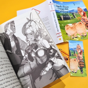 bộ lãnh chúa vùng đất không cư dân - thiếu nữ sừng xanh - tập 1 - bản đặc biệt - tặng kèm bookmark + móc khóa