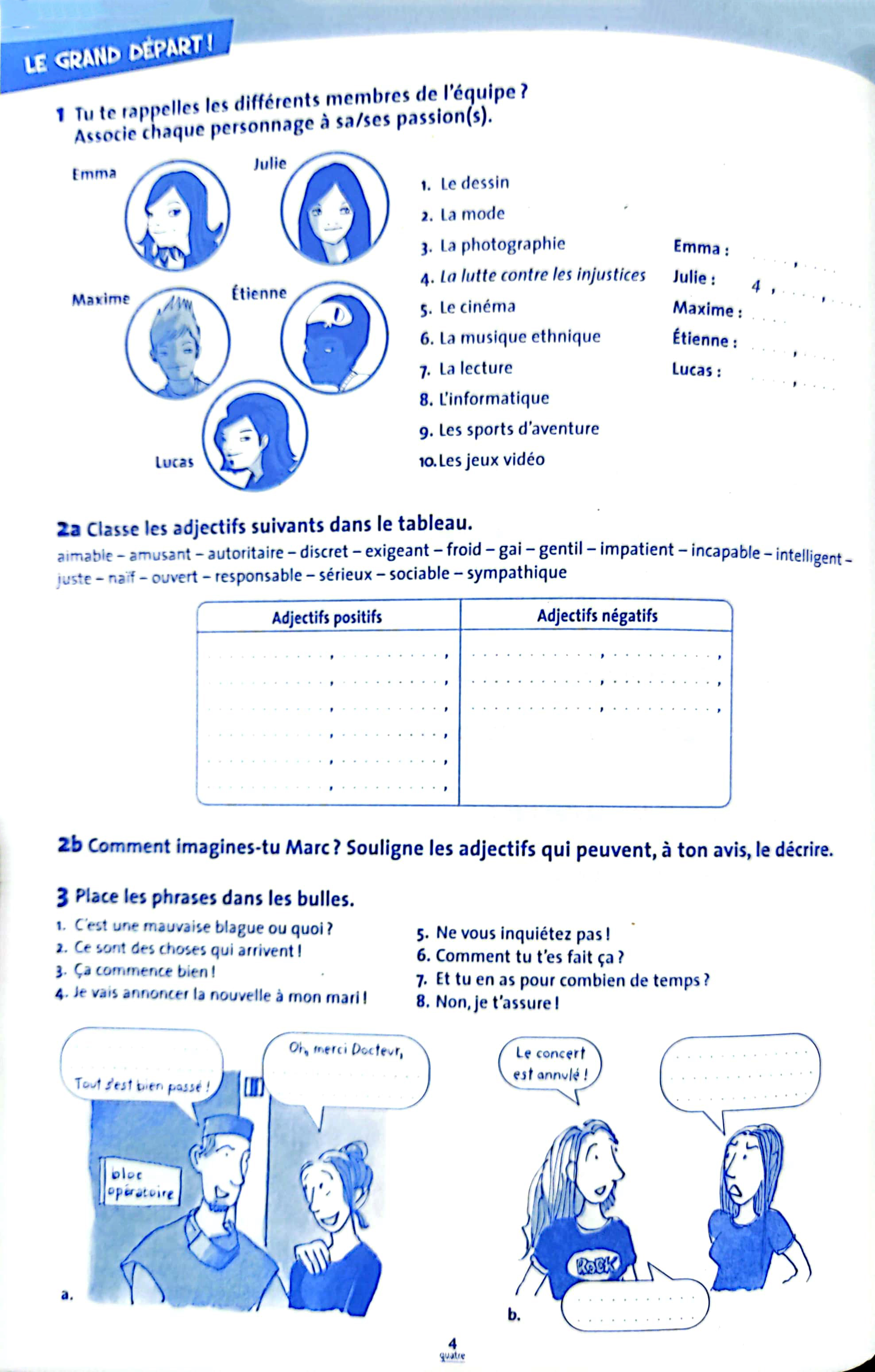 bộ le mag: cahier d'exercices 4