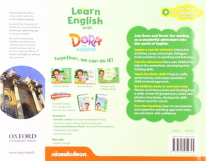 bộ learn english with dora the explorer: level 3: activity book