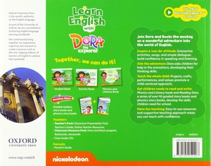 bộ learn english with dora the explorer: level 3: student book