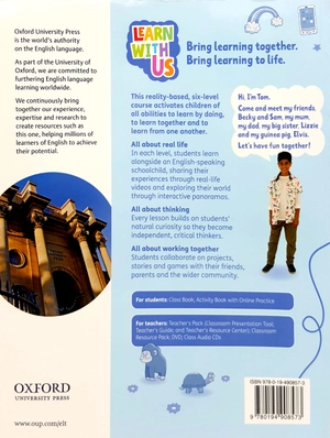 bộ learn with us: level 3: activity book with online practice