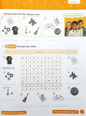bộ learn with us: level 3: activity book with online practice