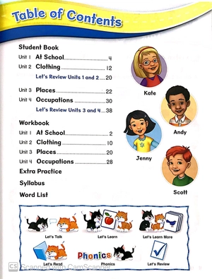 bộ let's go 4ed - 3a student book and workbook