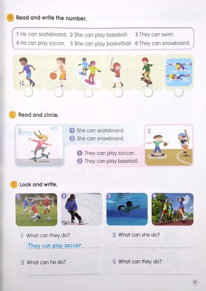 bộ let's smile 4 workbook