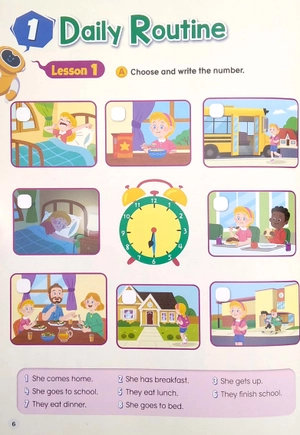 bộ let's smile 5 workbook