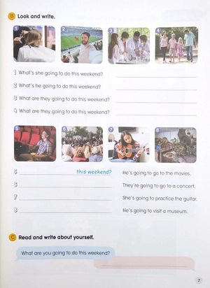 bộ let's smile 6 workbook