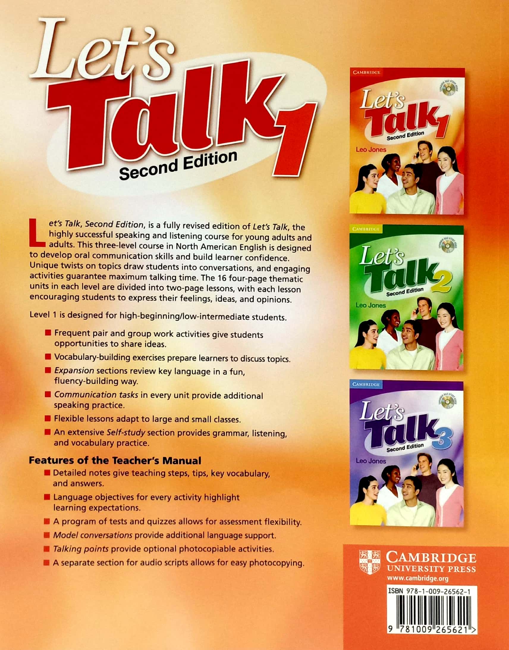 bộ let's talk level 1 student's book with digital pack - 2nd edition