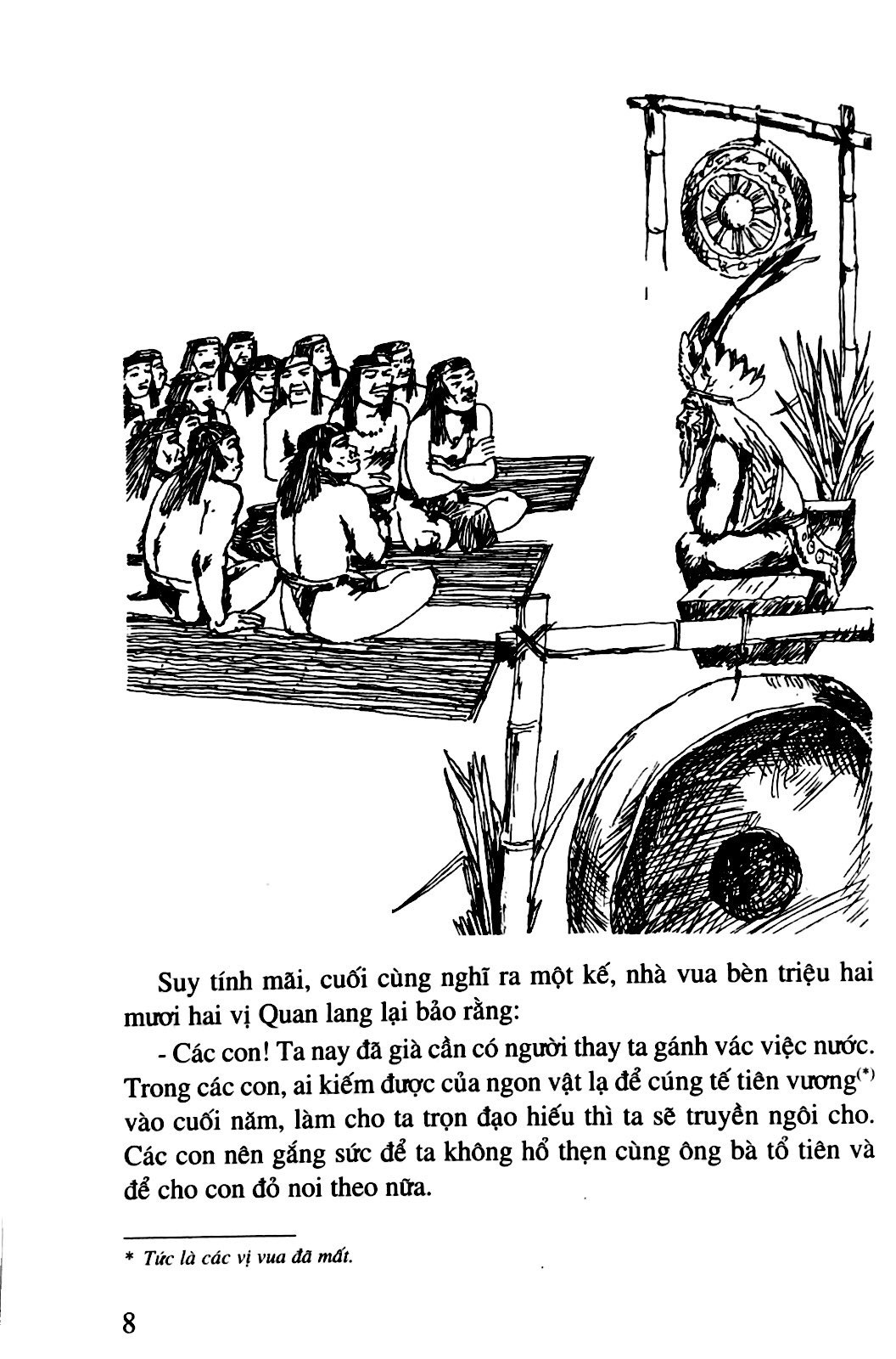 bộ lịch sử việt nam bằng tranh 03 - huyền sử đời hùng: bánh chưng bánh giầy, trầu cau, quả dưa đỏ (tái bản)