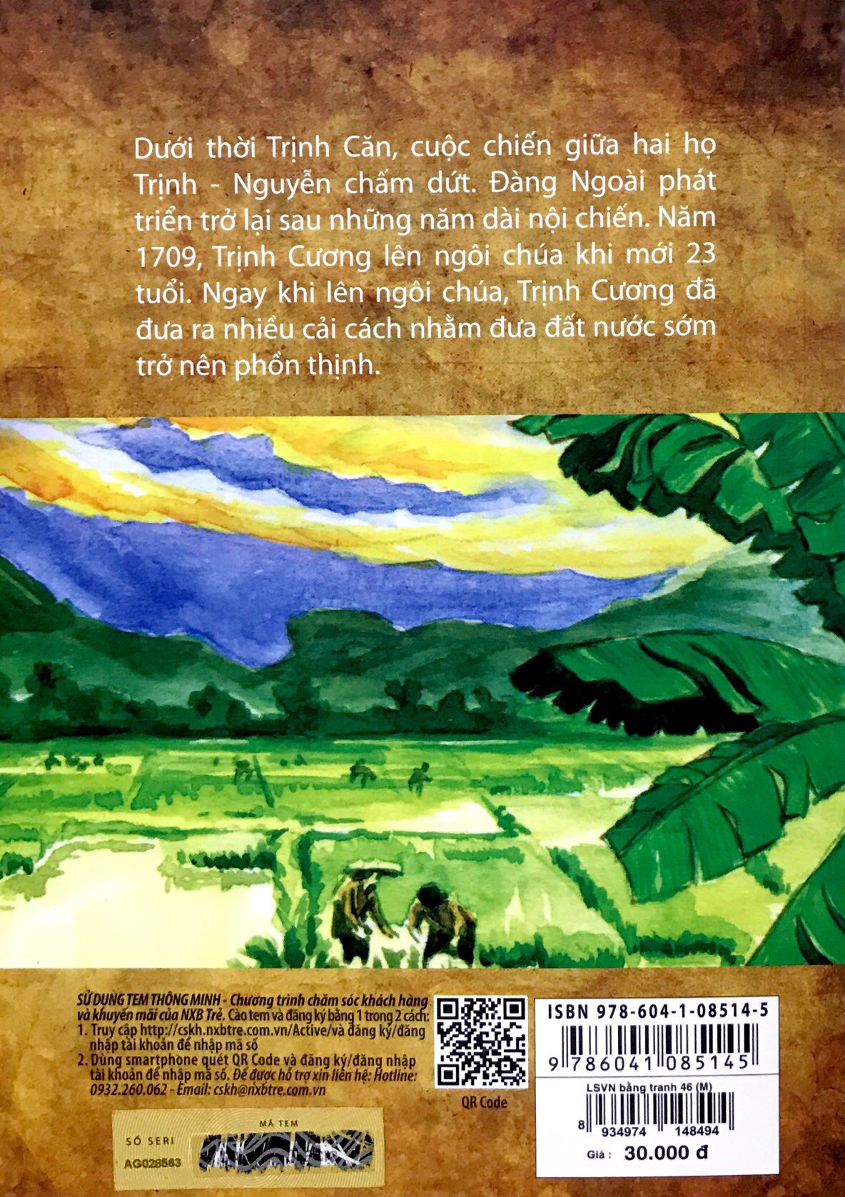 bộ lịch sử việt nam bằng tranh 46 - những cải cách của trịnh cương